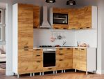 Кухня Крафт шкаф 6 В1 корпус белый, фасад 6В1