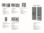 Кухня Титан тумба 5Р1 корпус белый  фасад 5 Р1 титан нуар М 29  , стол 0.5