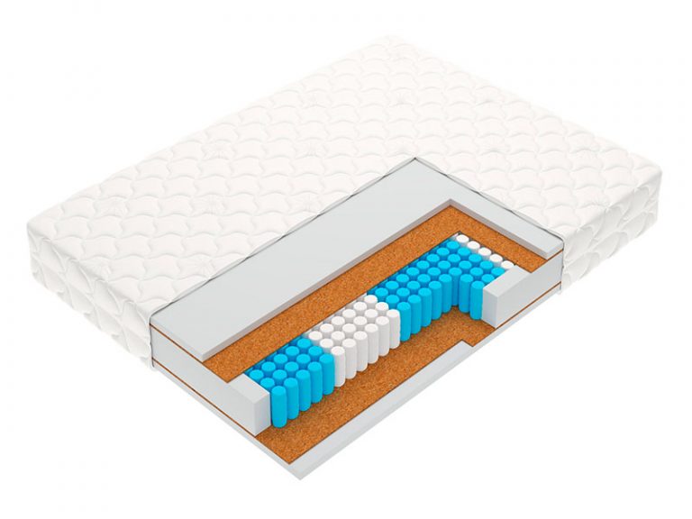 Матрас PULSE 140*200 (съемный чехол, кокосовая, койра, пружинный блок Pro 5-Zone, до 110 кг)