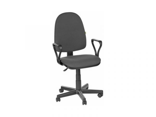 Кресло "Престиж Самба"  В-40 серый   ( макс.нагрузка 90 кг )