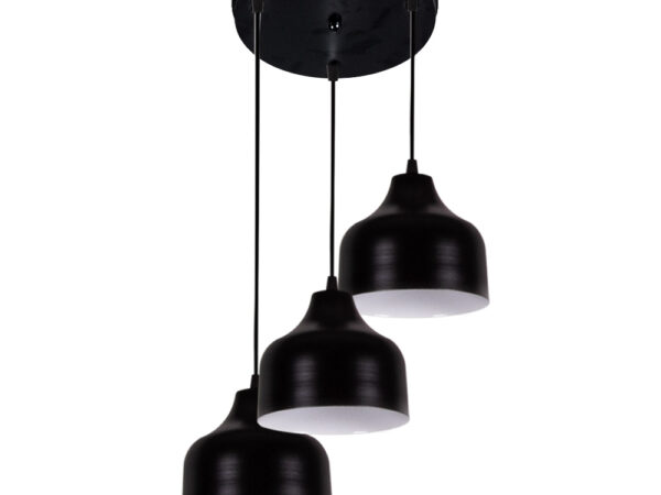 1116/3 черный Светильник бытовой потолочный (220V 40W E14)