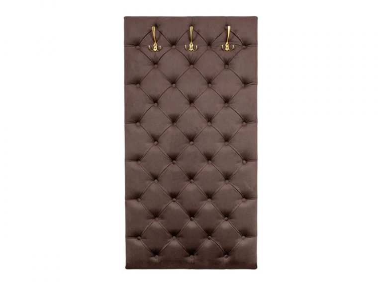 МЯГКАЯ ПАНЕЛЬ МИШЕЛЬ750 (велюр шоколад)