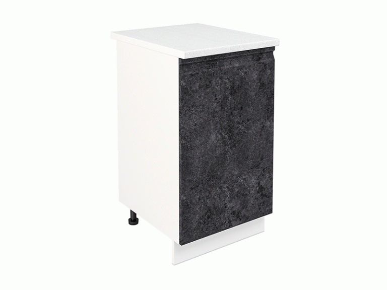 Кухня Бруклин тумба ШН 450 фасад ШН 450  бетон черный