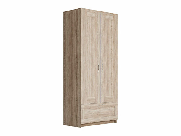 СИРИУС шкаф комбинированный "2 двери и 1 ящик" Сонома