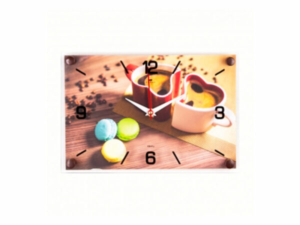 2030-05 Часы настенные "Кофе и пирожное"