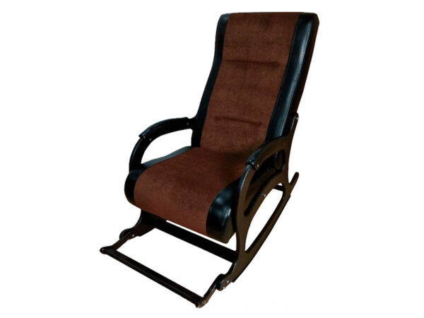 Кресло-качалка "Престиж с подножкой" с прострочками