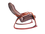 Кресло-качалка ГРАНД  ткань шоколад