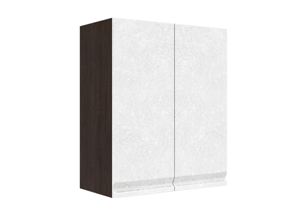 Кухня Бруклин шкаф ШВ600 фасад венге  ШВ 300 2шт бетон белый