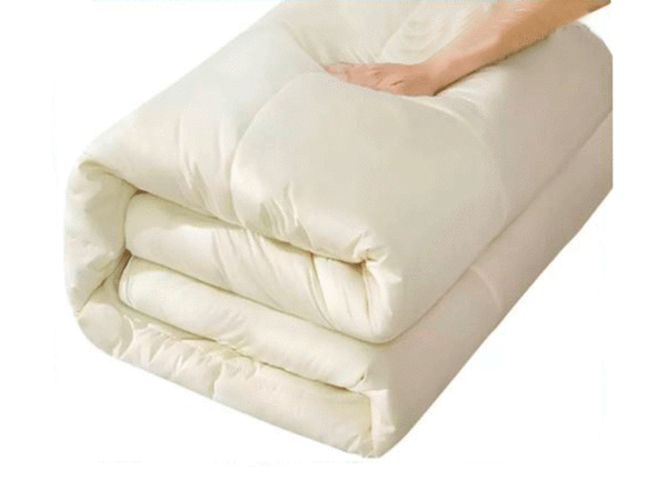 Одеяло 180х220 Белое со строчкой