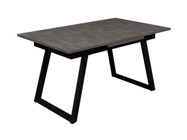 Стол Паркер  ЛДСП 22 мм,1400(1900)*850 Железный камень ,Z 980 (цвет черный)