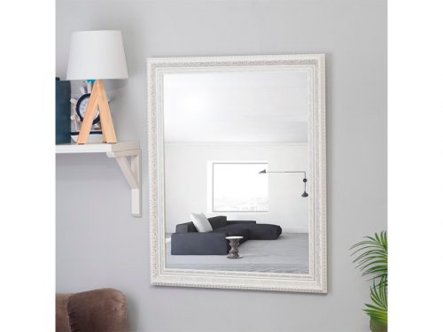 Зеркало настенное «Верона», белое, 60×74 см